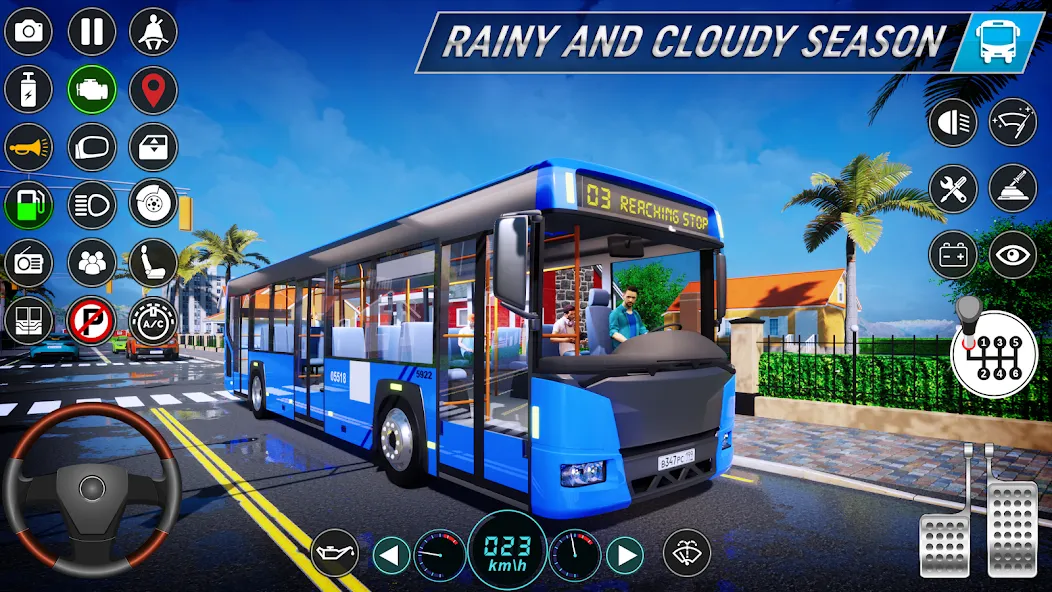 City Bus Simulator: Bus Games [MOD: безлимитные деньги и топливо] Screenshot 5