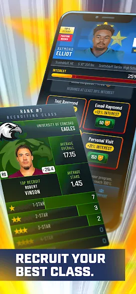 The Program: College Football [MOD: безлимитные деньги и энергия] Screenshot 4