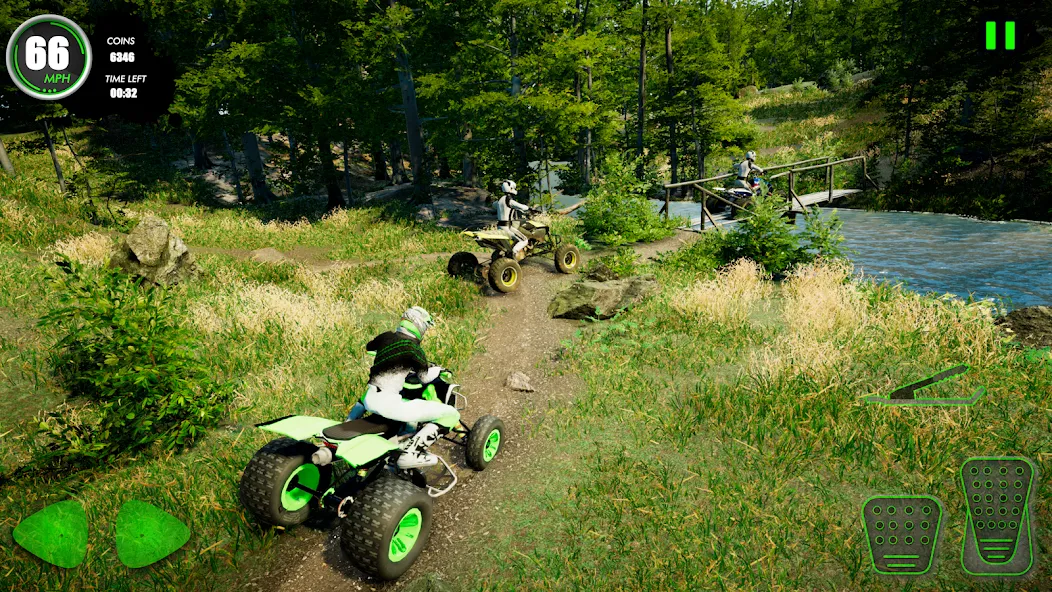Atv Car Games Bike Offroad 4x4 [MOD: безлимитные деньги и топливо] Screenshot 2