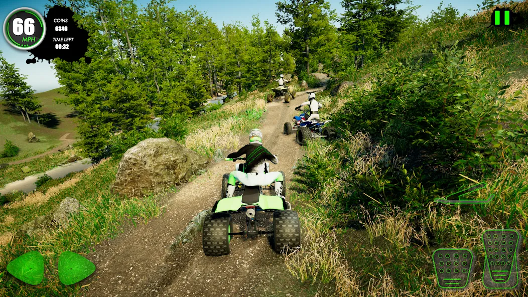 Atv Car Games Bike Offroad 4x4 [MOD: безлимитные деньги и топливо] Screenshot 3