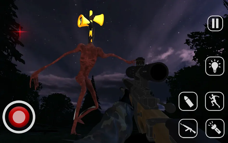 Siren Head : Hunt in Forest [MOD: безлимитные патроны и здоровье] Screenshot 4