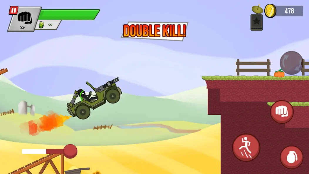 Stick vs Zombies [MOD: безлимитные монеты и оружие] Screenshot 2