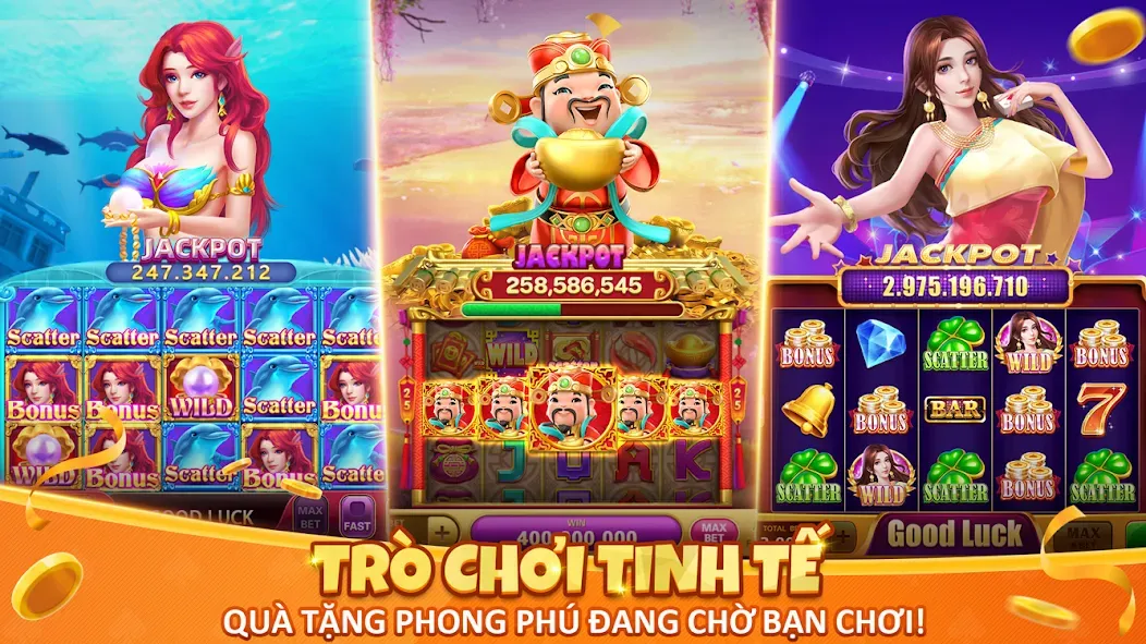 VIP8888 Play - Sòng Bạc ONLINE [MOD: безлимитные монеты и все игры открыты] Screenshot 5