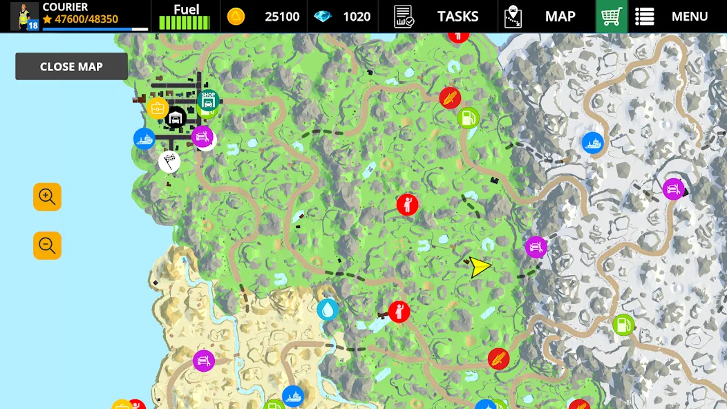 Driving Zone: Offroad Lite [MOD: безлимитные деньги и открыты все машины] Screenshot 4
