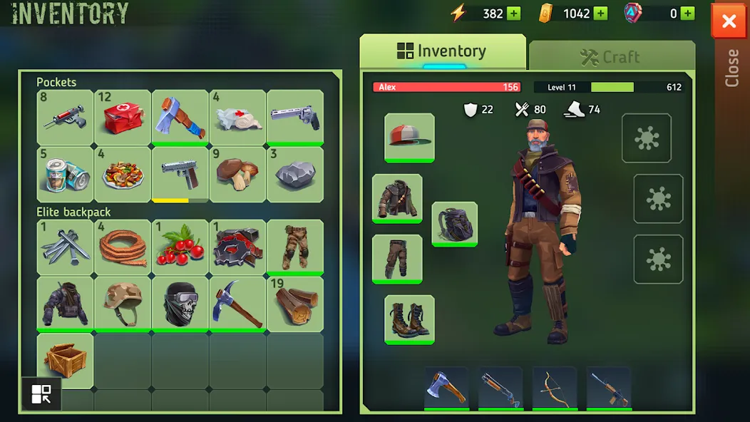 TEGRA: Zombie survival island [MOD: безлимитные ресурсы и оружие] Screenshot 5
