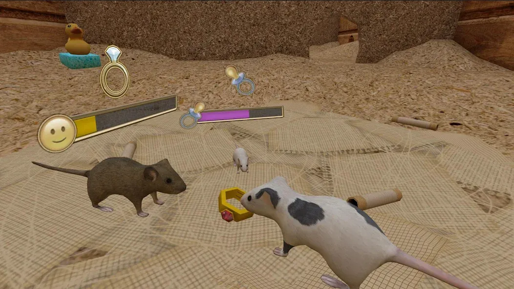 Mouse Simulator :  Forest Home [MOD: без рекламы и много ресурсов] Screenshot 4