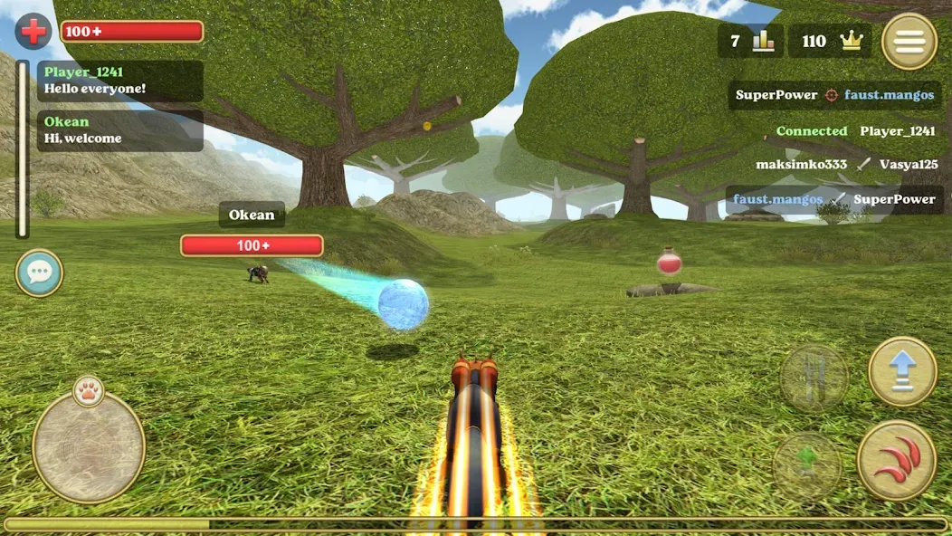 Squirrel Simulator 2 : Online [MOD: много орехов и открыты все уровни] Screenshot 2