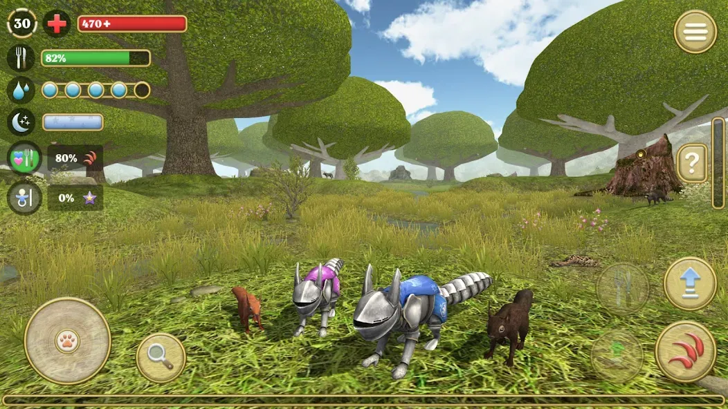 Squirrel Simulator 2 : Online [MOD: много орехов и открыты все уровни] Screenshot 5