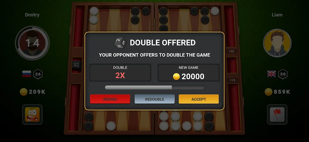Backgammon Champs - Board Game [MOD: безлимитные монеты и все режимы открыты] Screenshot 3