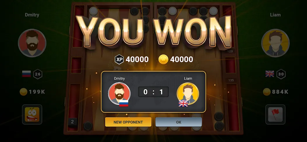 Backgammon Champs - Board Game [MOD: безлимитные монеты и все режимы открыты] Screenshot 4