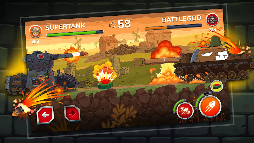 Gerand - bent barrels [MOD: бесконечные деньги и разблокировано всё] Screenshot 3