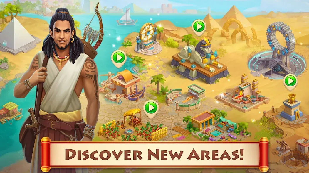 Cradle of Empires: 3 in a Row [MOD: безлимитные монеты и энергии] Screenshot 4