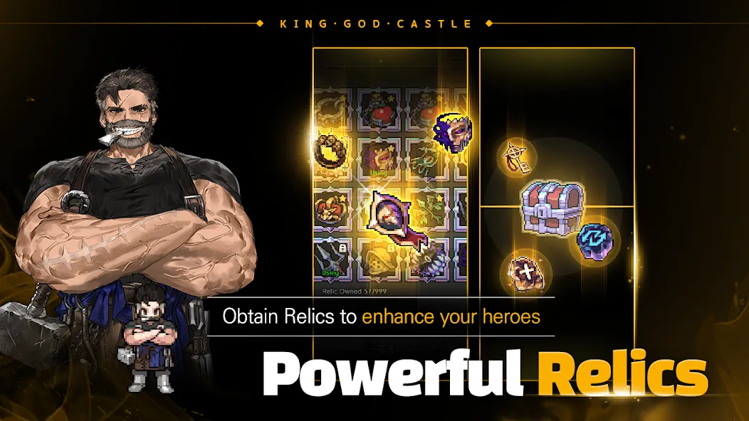 King God Castle [MOD: безлимитные ресурсы и алмазы] Screenshot 3