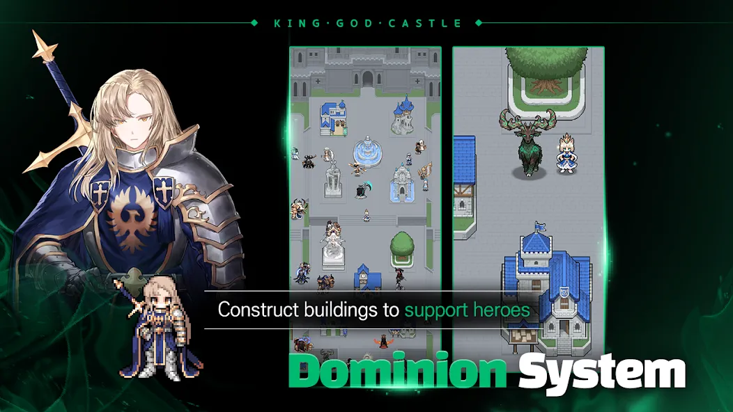 King God Castle [MOD: безлимитные ресурсы и алмазы] Screenshot 4