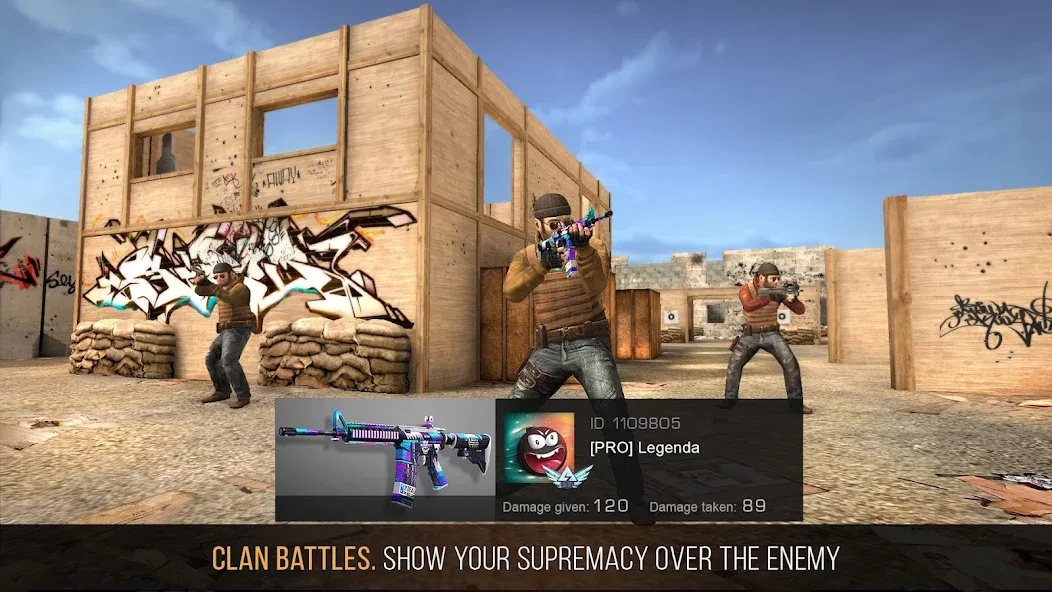 Standoff 2 [MOD: бесконечные деньги и оружие] Screenshot 3