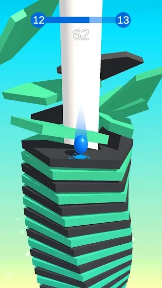 Stack Ball - Crash Platforms [MOD: без рекламы и бесконечные жизни] Screenshot 5