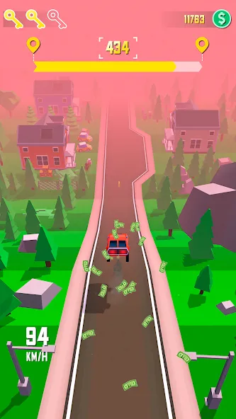 Taxi Run: Traffic Driver [MOD: безлимитные деньги и топливо] Screenshot 4