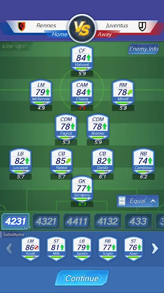 Football Rising Star [MOD: безлимитные деньги и энергия] Screenshot 2