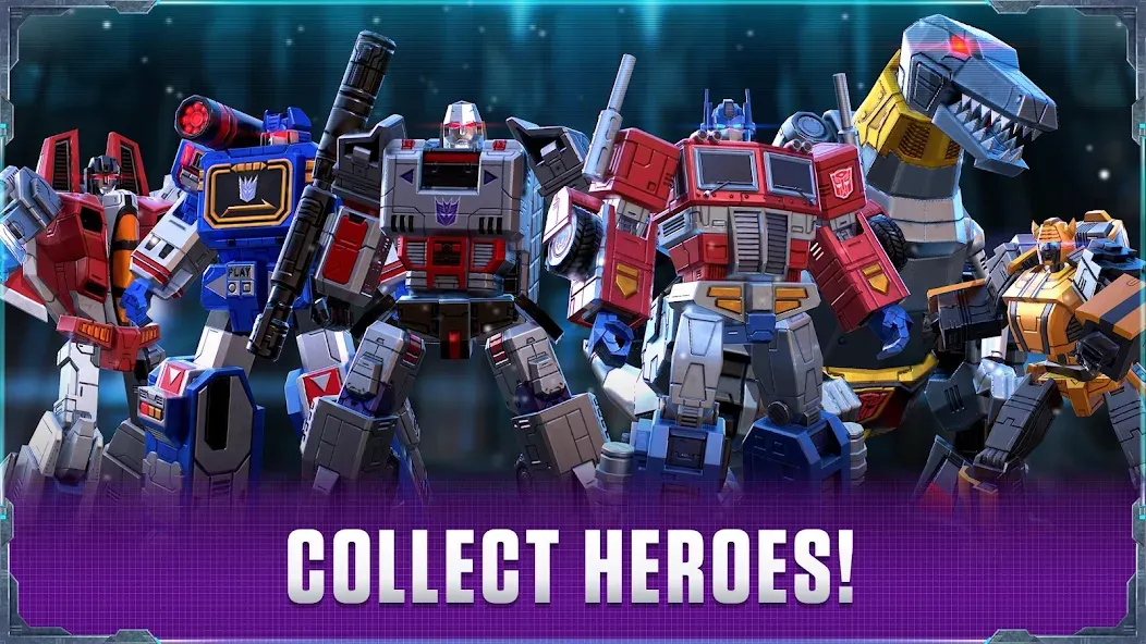 Transformers: Earth Wars Beta [MOD: безлимитные ресурсы и открыты герои] Screenshot 2