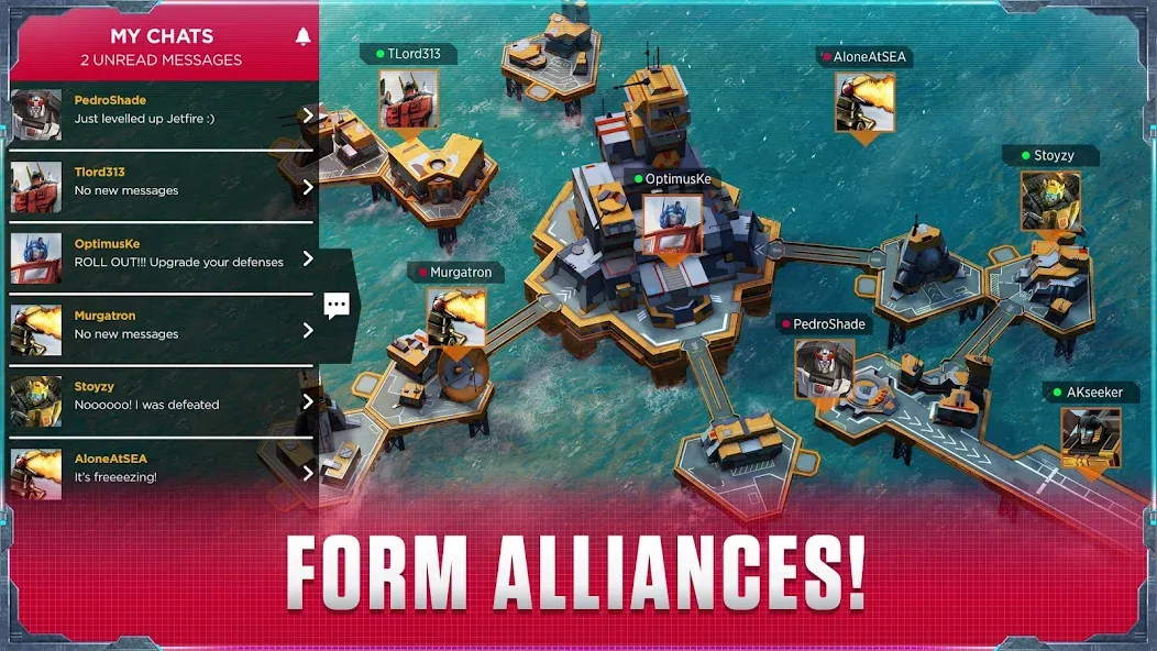 Transformers: Earth Wars Beta [MOD: безлимитные ресурсы и открыты герои] Screenshot 5