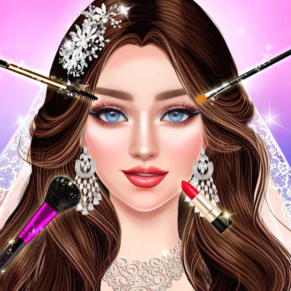 Dress Up Fashion: Makeup Games [MOD: безлимитные деньги и все наряды] Screenshot 1