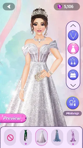 Dress Up Fashion: Makeup Games [MOD: безлимитные деньги и все наряды] Screenshot 2