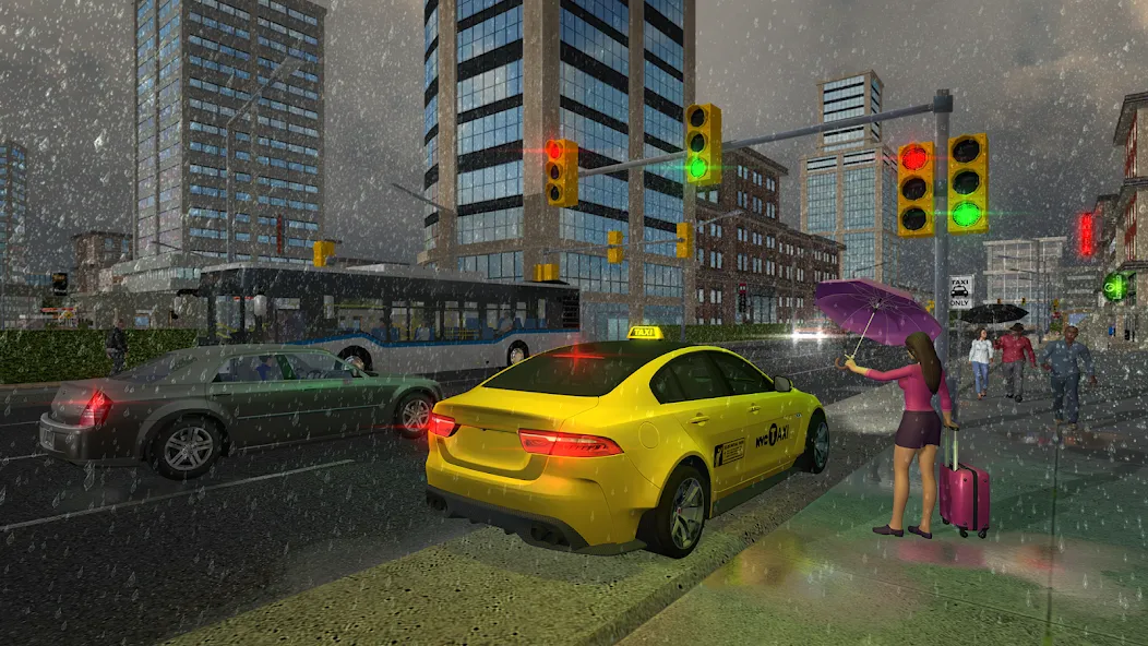 Taxi Game 2 [MOD: безлимитные деньги и топливо] Screenshot 1