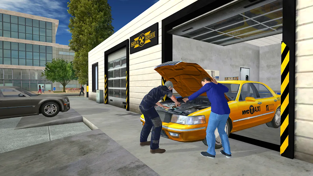 Taxi Game 2 [MOD: безлимитные деньги и топливо] Screenshot 4
