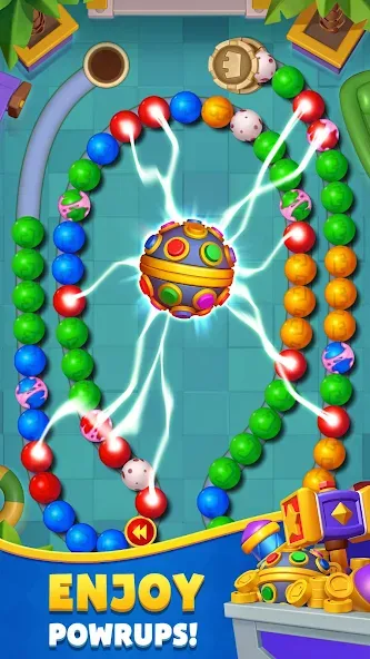 Marble Crush Blast [MOD: много монет и все уровни открыты] Screenshot 4