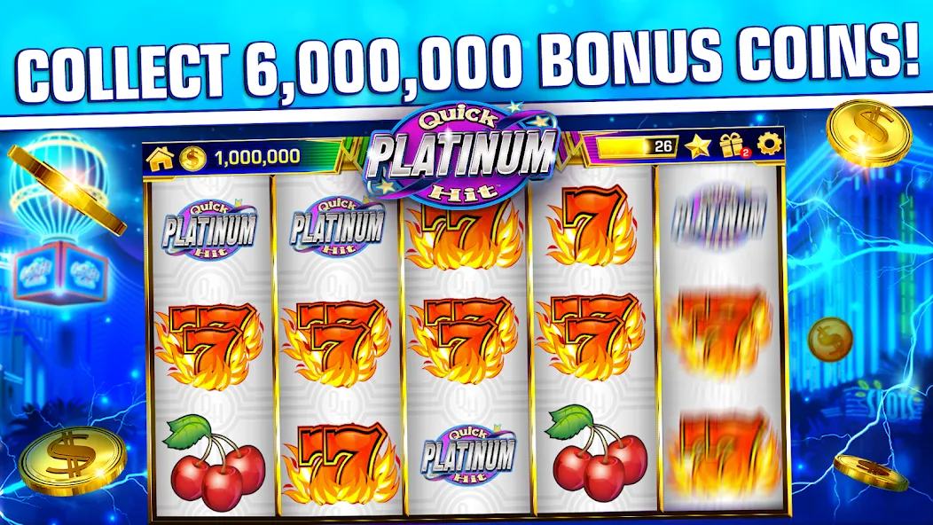 Quick Hit Casino Slot Games [MOD: безлимитные монеты и джекпоты] Screenshot 2