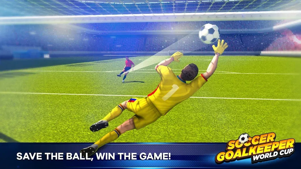 Soccer Goalkeeper Games 2024 [MOD: безлимитные деньги и энергия] Screenshot 2