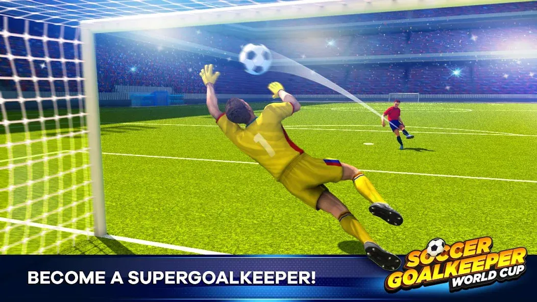 Soccer Goalkeeper Games 2024 [MOD: безлимитные деньги и энергия] Screenshot 4