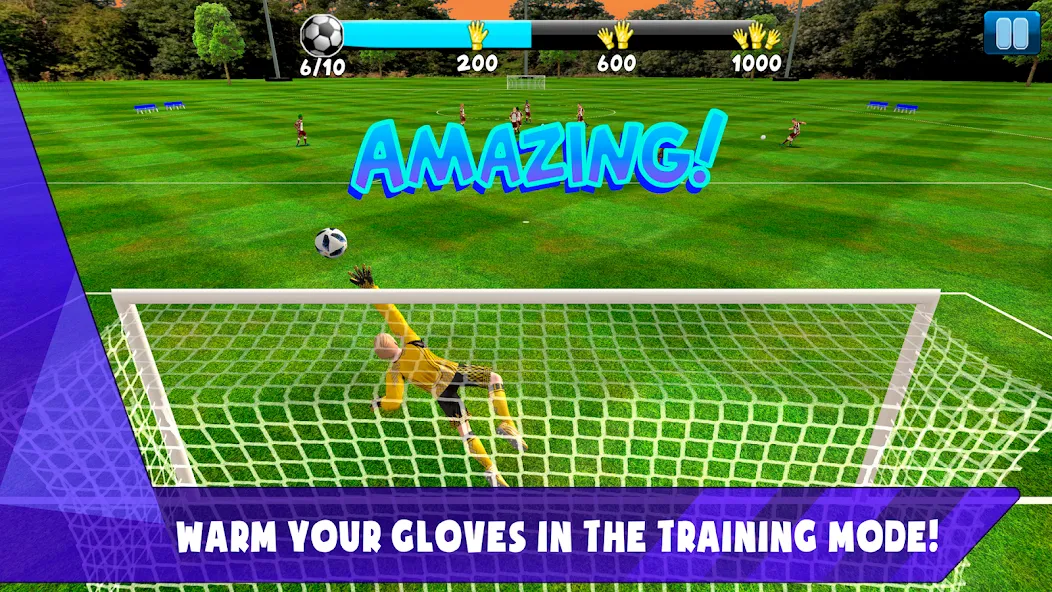 Soccer Goalkeeper 2024 [MOD: безлимитные деньги и энергия] Screenshot 1