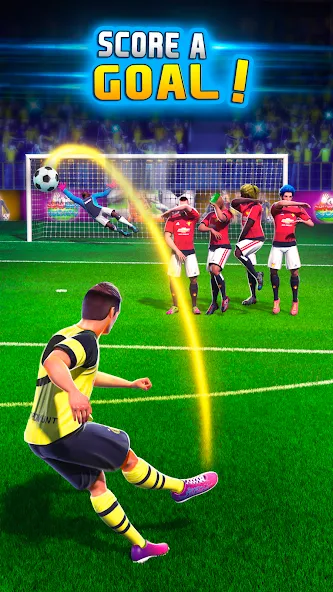 Shoot Goal: World Leagues [MOD: безлимитные монеты и открыты все лиги] Screenshot 1