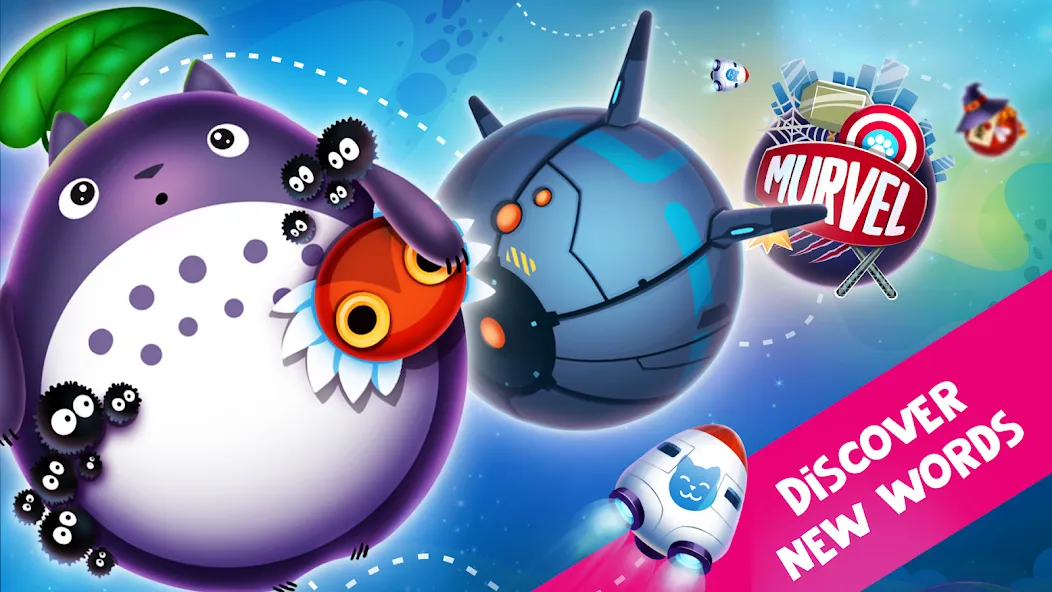 Space Cat Evolution: Kitty col [MOD: безлимитные ресурсы и улучшения] Screenshot 3