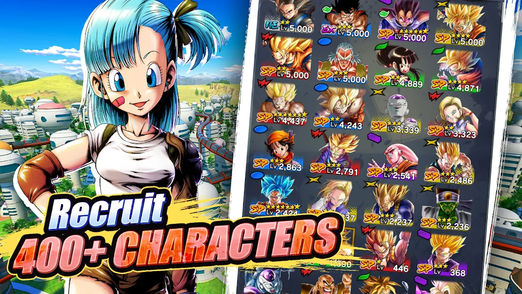 DRAGON BALL LEGENDS [MOD: безлимитные ресурсы и прокачка героев] Screenshot 5