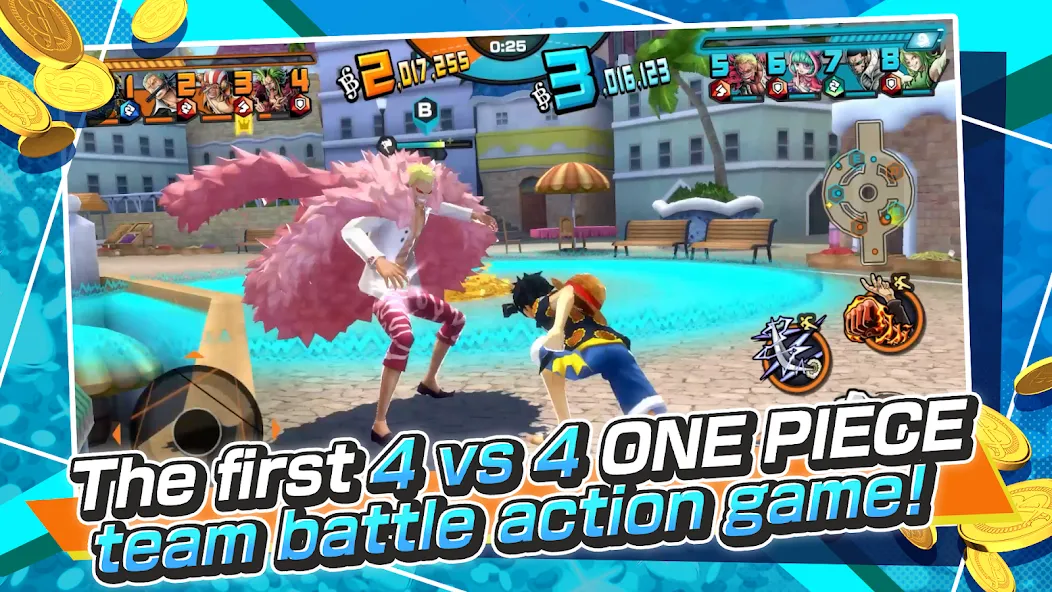 ONE PIECE Bounty Rush [MOD: безлимитные деньги и алмазы] Screenshot 2