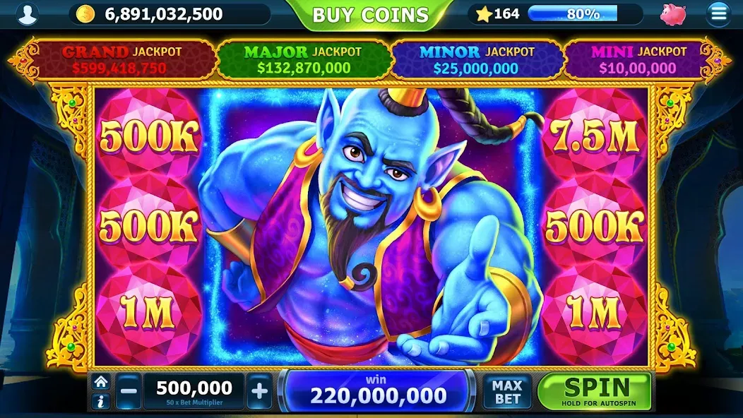 Slots of Vegas [MOD: безлимитные монеты и джекпоты] Screenshot 5