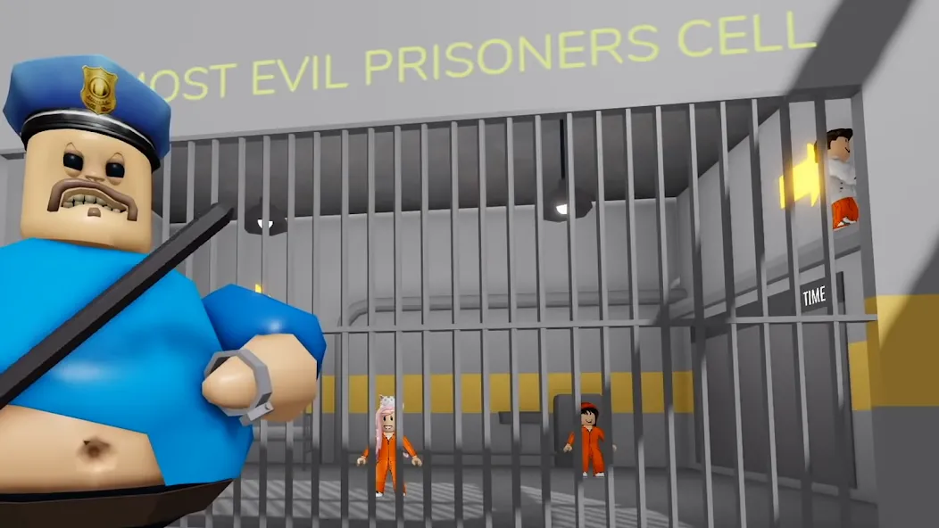 Barry Prison Escape JailBreak [MOD: побег из тюрьмы без ограничений] Screenshot 1