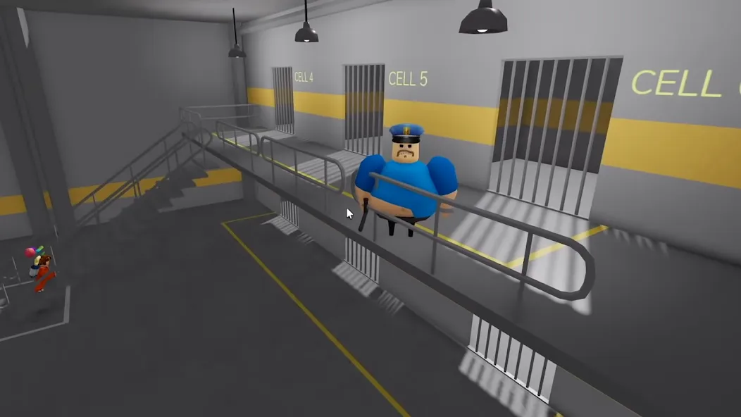 Barry Prison Escape JailBreak [MOD: побег из тюрьмы без ограничений] Screenshot 3