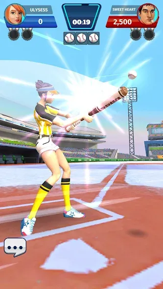 Baseball Club: PvP Multiplayer [MOD: безлимитные деньги и усиленные игроки] Screenshot 3