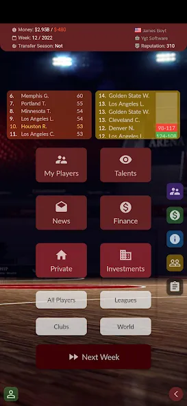 Basketball Agent [MOD: безлимитные деньги и быстрый прогресс] Screenshot 1