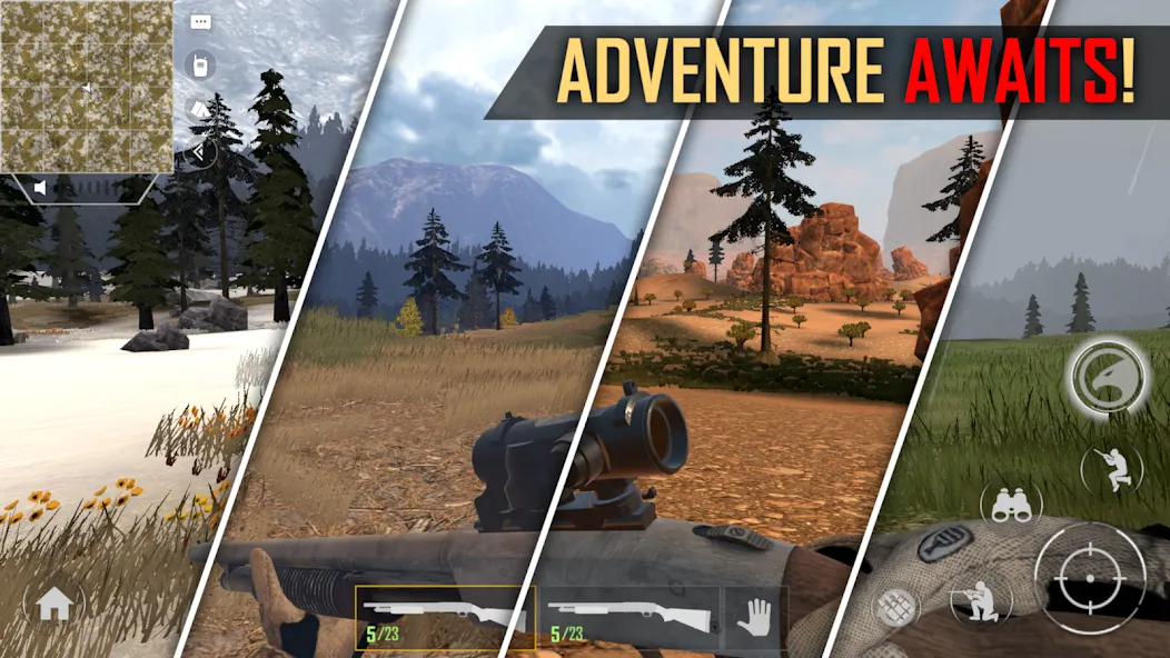 American Marksman [MOD: безлимитные деньги и патроны] Screenshot 1
