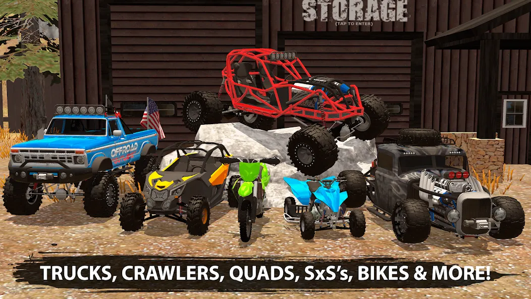 Offroad Outlaws [MOD: безлимитные деньги и все машины открыты] Screenshot 1