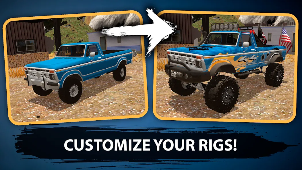 Offroad Outlaws [MOD: безлимитные деньги и все машины открыты] Screenshot 3