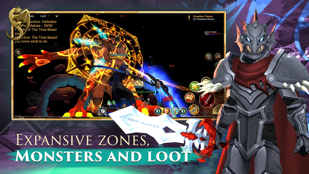 AdventureQuest 3D MMO RPG [MOD: безлимитные ресурсы и открытые локации] Screenshot 3