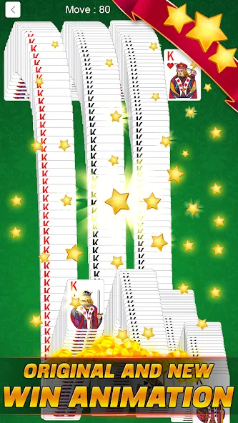 Solitaire Classic [MOD: без рекламы и все карты открыты] Screenshot 3