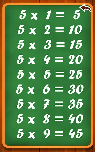 Learn multiplication table [MOD: таблица умножения без ограничений] Screenshot 3