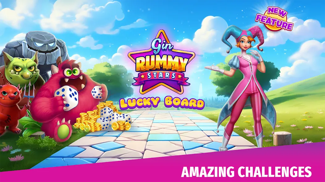 Gin Rummy Stars - Card Game [MOD: безлимитные монеты и все карты] Screenshot 3