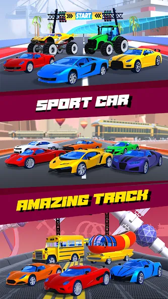 Car Race 3D - Racing Master [MOD: безлимитные деньги и все машины открыты] Screenshot 3